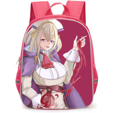 So I Am A Spider So What Sophia Backpack StudentPack - Sophia Illustration Art On Red Background