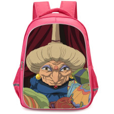 Spirited Away Yubaba Backpack StudentPack - Yubaba Portrait Illustration Art