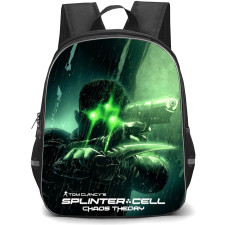 Tom Clancys Splinter Cell Backpack School Bag StudentPack - Tom Clancys Splinter Cell Chaos Theory Comic Art Poster
