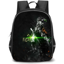 Tom Clancys Splinter Cell Sam Fisher Backpack School Bag StudentPack - Sam Fisher Portrait Poster