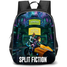 Split Fiction Backpack School Bag StudentPack - Split Fiction Split Fiction Arena Fierce Game Poster