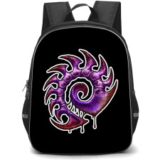 Starcraft Backpack School Bag StudentPack - Starcraft Zerg Logo Sticker
