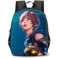 Stellar Blade Lily Artemis II Backpack StudentPack - Lily Artemis II Looking Up 3D Art Poster