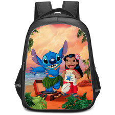 Lilo & Stitch Lilo Backpack StudentPack - Lilo Showing Her Drawing Movie Art