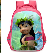 Lilo & Stitch Lilo Backpack StudentPack - Lilo Hawaiian 3D Art