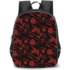 Stranger Things Backpack School Bag StudentPack - Stranger Things Classified Monster Files Collage Poster