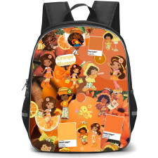Strawberry Shortcake Orange Blossom Backpack StudentPack - Orange Blossom Collage