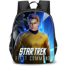 Star Trek Fleet Command Captain James T Kirk Backpack School Bag StudentPack - Captain James T Kirk Portrait Poster