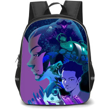 Subnautica Backpack School Bag StudentPack - Subnautica Anime Style Collage Poster
