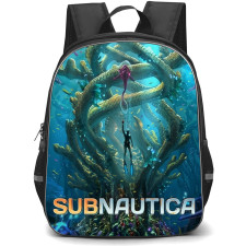 Subnautica Backpack School Bag StudentPack - Subnautica Giant Sea Vines Poster