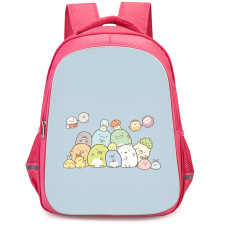 Sumikko Gurashi Backpack StudentPack - Sumikko Gurashi Sitting On Gray Background