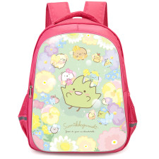 Sumikko Gurashi Zassou Backpack StudentPack - Zassou Flower Garden Poster