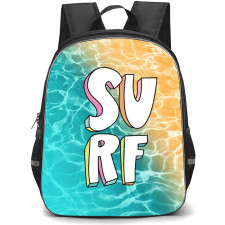 Surfing Backpack StudentPack - Surfing Neon Dighi Surf Poster