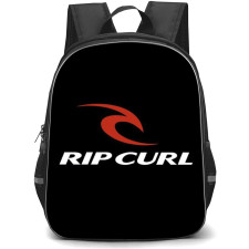 Surfing Rip Curl Backpack StudentPack - Surfing Rip Curl Logo On Black Background