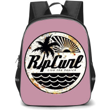 Surfing Rip Curl Backpack StudentPack - Surfing Rip Curl Vintage Logo Sticker