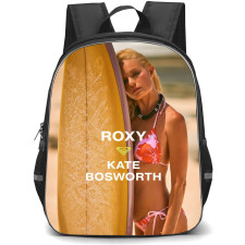 Surfing Roxy Backpack StudentPack - Surfing Roxy X Kate Bosworth Holding Surfing Board Poster