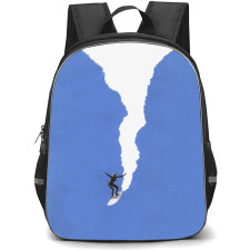Surfing Backpack StudentPack - Surfing Torn Paper Collage