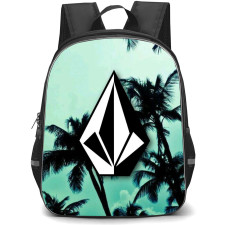 Surfing Volcom Backpack StudentPack - Surfing Volcom Icon ON Palm Tree And Sky Background