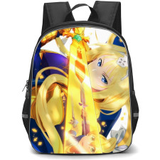 Sword Art Online Alice Zuberg Backpack Student Pack - Alice Zuberg Golden Sword