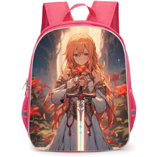 Sword Art Online Asuna Backpack Student Pack - Asuna Holding Sword on River