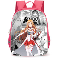 Sword Art Online Asuna Backpack Student Pack - Asuna In Black And White Background