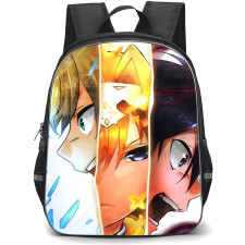 Sword Art Online Backpack Student Pack - Characters Side Portrait Cartoon