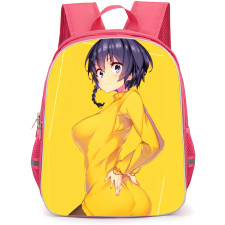 Sword Art Online Kohiruimaki Karen Backpack Student Pack - Kohiruimaki Karen Kneeling Yellow Outfit