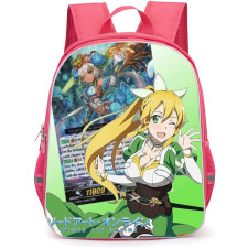Sword Art Online Leafa Backpack Student Pack - Leafa Winking Card Background