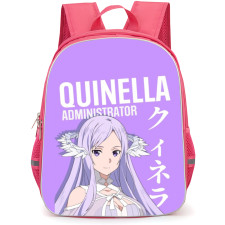Sword Art Online Quinella Backpack Student Pack - Quinella Hand On Waist Post Purple Background