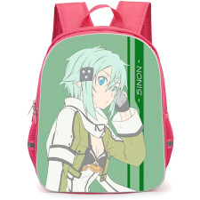Sword Art Online Sinon Backpack Student Pack - Sinon Holding Phone Side Portrait