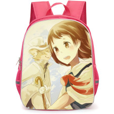 The Cat Returns Backpack StudentPack - The Cat Returns Haru And Muta Illustration Art