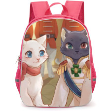 The Cat Returns Backpack StudentPack - The Cat Returns Yuki And Prince Lune Portrait Paint Poster