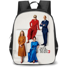 The Devil Wears Prada Backpack School Bag StudentPack - The Devil Wears Prada Characters Stairs Fierce Series Poster