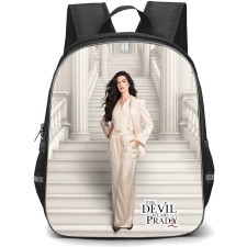 The Devil Wears Prada Andrea Sachs Backpack School Bag StudentPack - Andrea Sachs White Outfit Portrait Series Poster