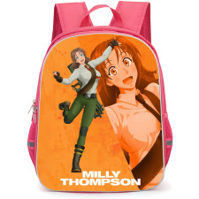 Trigun Stargaze Milly Thompson Backpack School Bag StudentPack - Milly Thompson Happy Portrait Series Poster