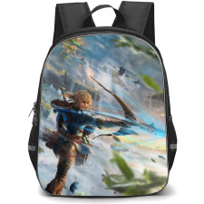 The Legend Of Zelda Link Backpack StudentPack - Link Bow Attack
