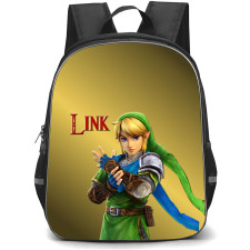 The Legend Of Zelda Link Backpack StudentPack - Link Fierce Portrait