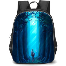 The Legend Of Zelda Link Backpack StudentPack - Link Riding A Horse Logo