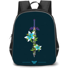 The Legend Of Zelda Backpack StudentPack - Master Sword Cartoon Art
