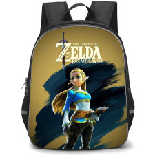The Legend Of Zelda Princess Zelda Backpack StudentPack - Princess Zelda Breath Of The Wild Portrait Poster