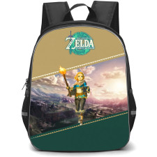 The Legend Of Zelda Princess Zelda Backpack StudentPack - Princess Zelda Holding A Torch Portrait