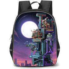 Teenage Mutant Ninja Turtles Backpack StudentPack - Teenage Mutant Ninja Turtles Characters Top Of The Building