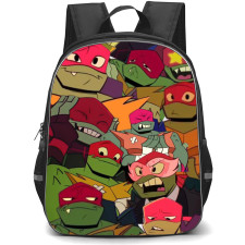 Teenage Mutant Ninja Turtles Raphael Backpack StudentPack - Raphael Collage Cartoon Art