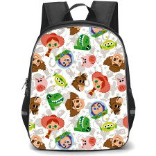 Toy Story Backpack StudentPack- Characters Chibi Pattern Art