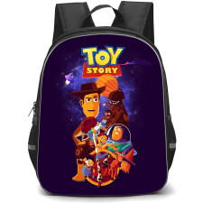 Toy Story Backpack StudentPack - Characters Poster Purple Pop Art