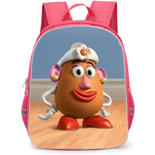 Toy Story Mrs. Potato Head Backpack StudentPack - Mrs. Potato Head Portrait Clouds Background 3D Art
