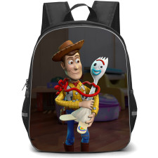 Toy Story Woody Backpack StudentPack - Woody Carrying Forky 3D Art