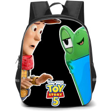 Toy Story 5 Backpack School Bag StudentPack - Toy Story 5 Woody And Green Tablet Sticker