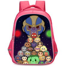 Disney Tsum Tsum Backpack StudentPack - Disney Tsum Tsum Avengers Infinity War Poster