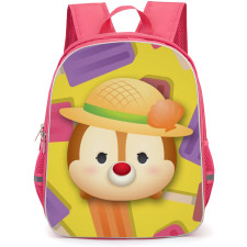 Disney Tsum Tsum Dale Backpack StudentPack - Dale Avatar On Colored Ice Cream Background